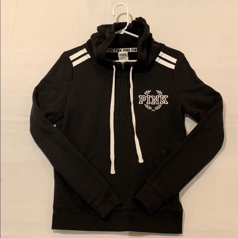 PINK Victoria Secret Quarter-Zip Sweater